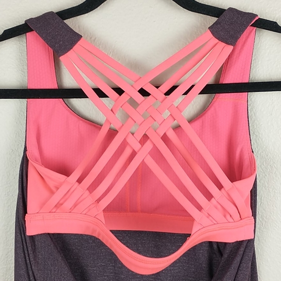 Lululemon free to be wild tank black cherry top 4 - Picture 3 of 11